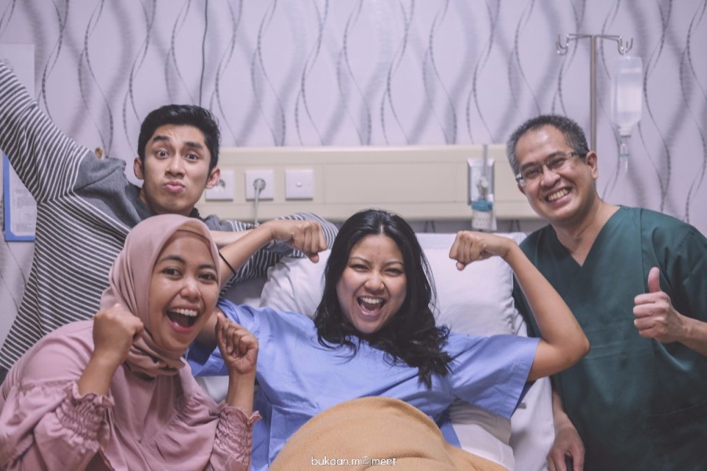 Pengalaman menjadi doula telah mengubah cara pandangan Mila sebagai perempuan (Dok. Bukaan Moment)