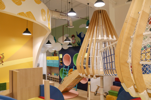 Pancaindra Si Kecil terasah lewat aneka wahana menarik di arena bermain ini (Dok. Buumi Playscape)