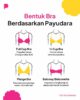 Bentuk Bra Berdasarkan Payudara